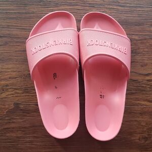 Birkenstock Coral Chic Edgy Feminine Summer Essential Retro Y2K Slides Size 38